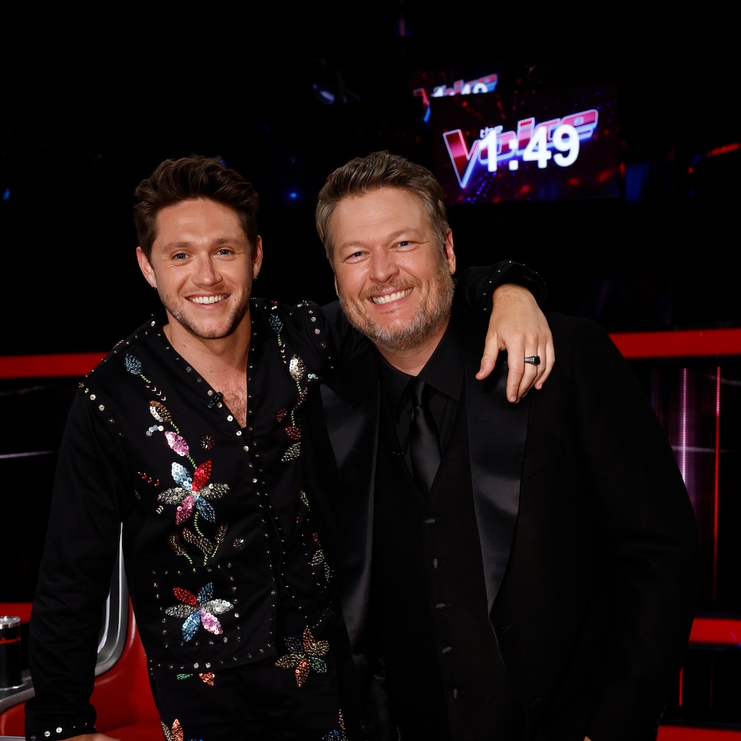 Watch Gwen Stefani React to Niall Horan’s Impression of Blake Shelton Watch Gwen Stefani React to Niall Horan’s Impression of Blake Shelton